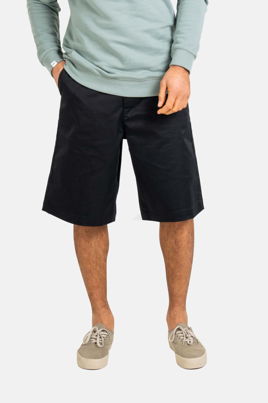 Reell Loose Flex Chino Short PC Black