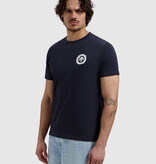 Pure Path 26020101 Buoy Initials Tee Dark Navy