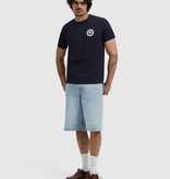 Pure Path 26020101 Buoy Initials Tee Dark Navy