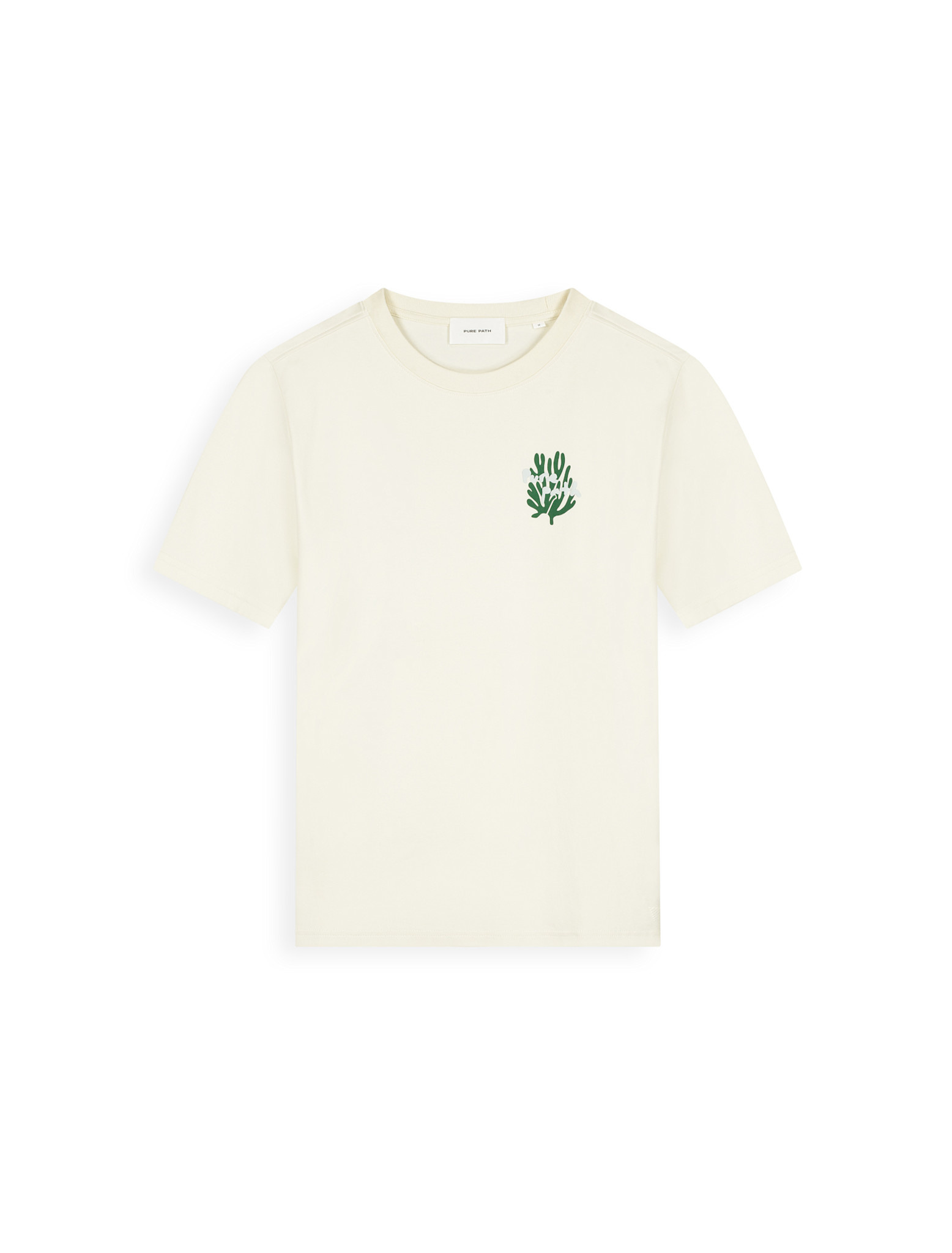 Pure Path 26020103 Coral Reef Tee Ecru