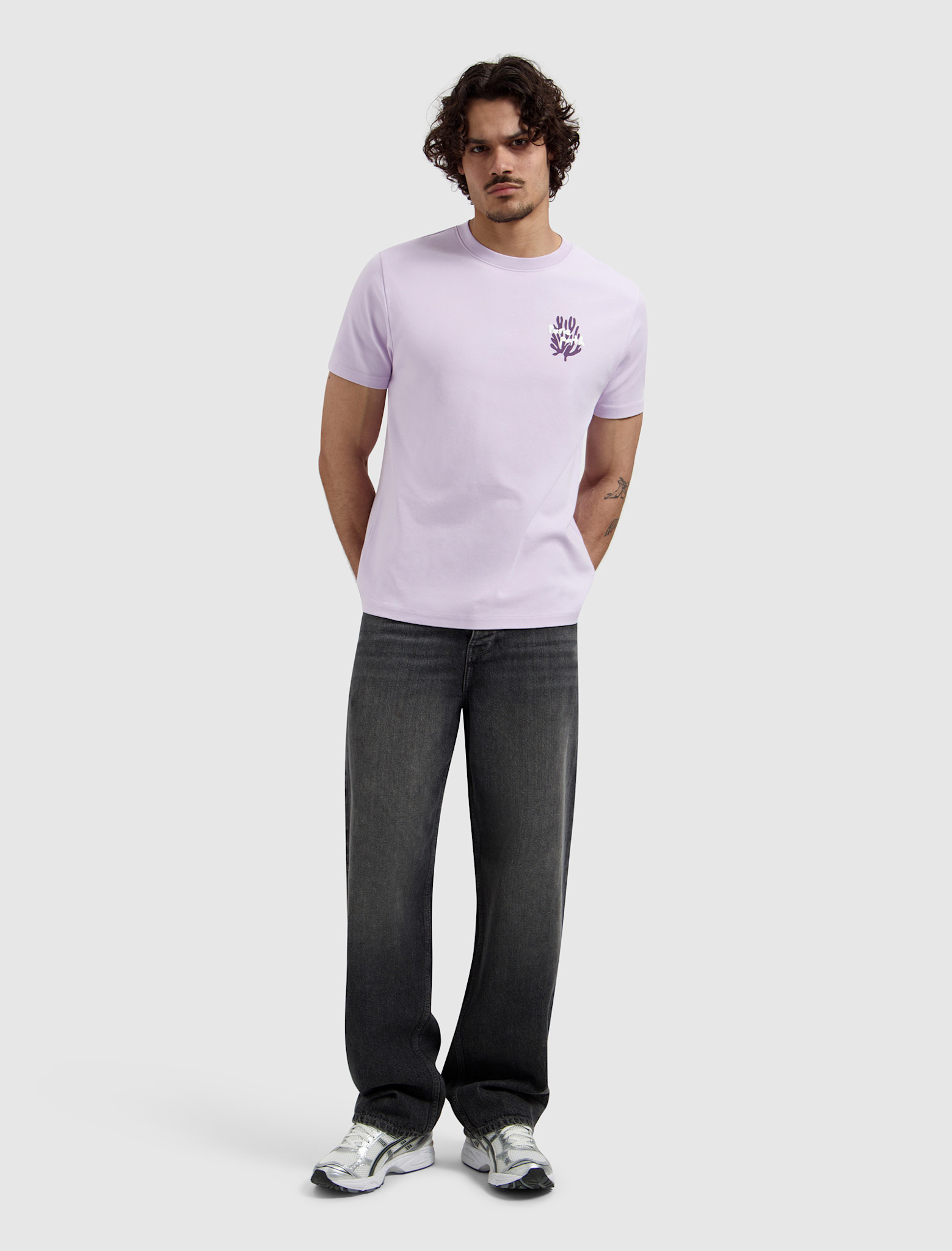 Pure Path 26020103 Coral Reef Tee Lilac
