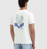 Pure Path 26020106 Pixel Flower Tee Off White