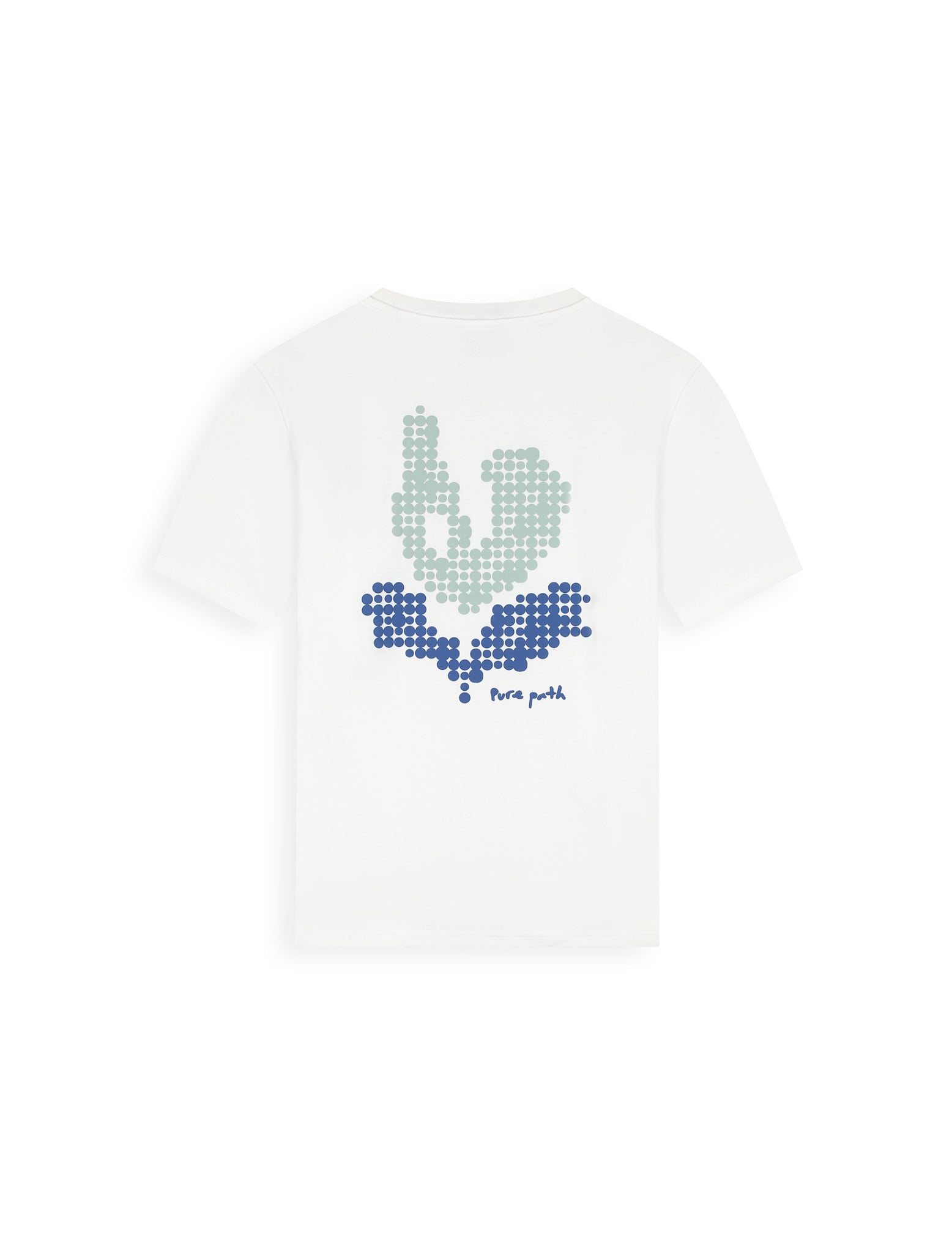 Pure Path 26020106 Pixel Flower Tee Off White