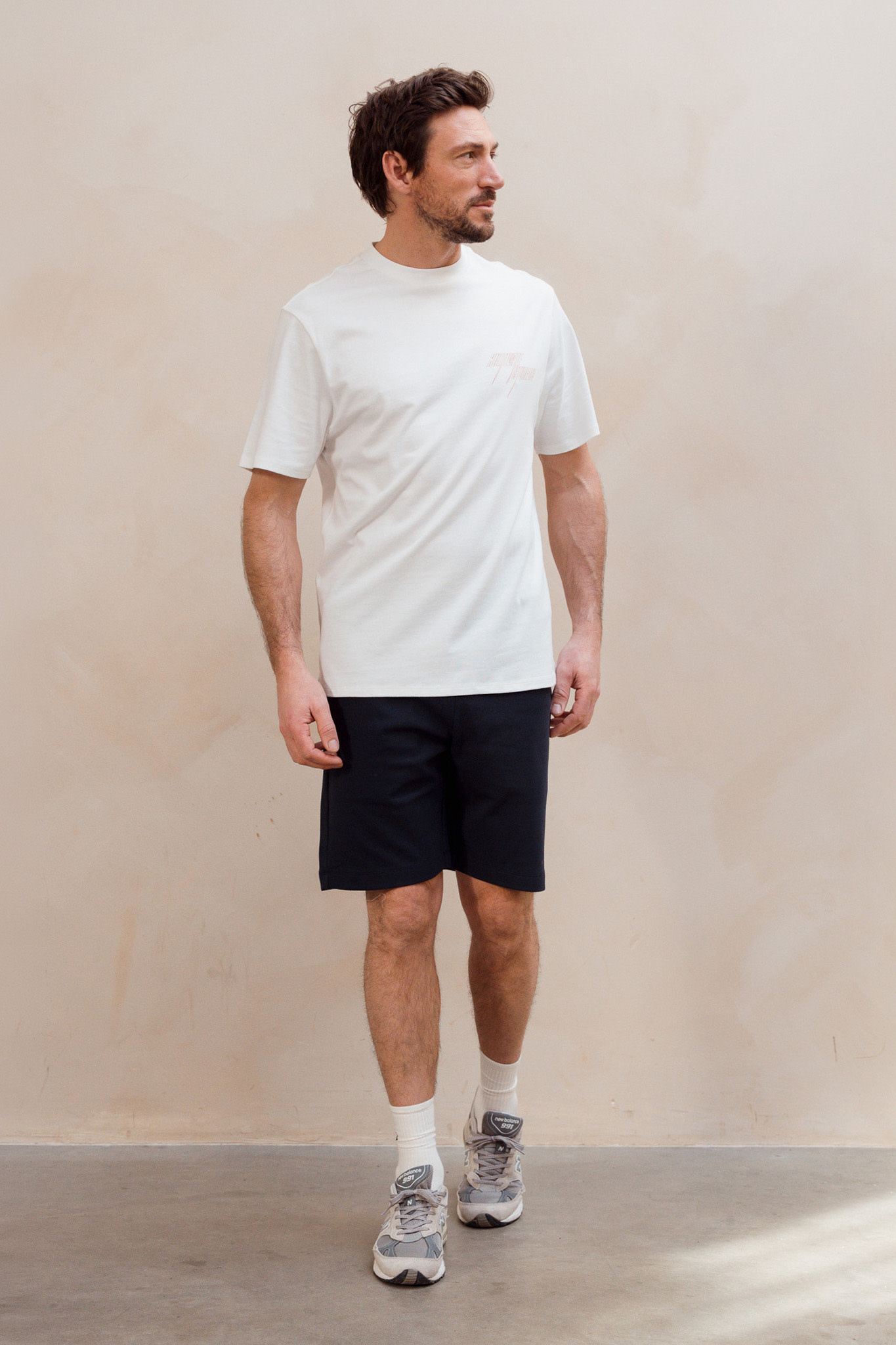 Kultivate Summer Studio Tee White