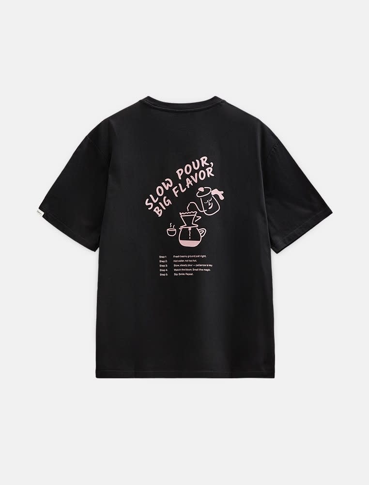 Anerkjendt Villads Slow Pour 902486 Tee Caviar