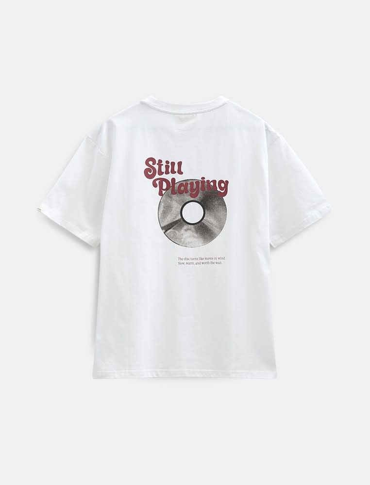 Anerkjendt Villads Still Playing 902487 Tee Bright White