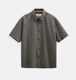 Anerkjendt 902474 Otto Check SS Shirt 0000 Caviar