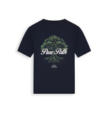 Pure Path 26030102 Rooted Tree Tee Dark Navy