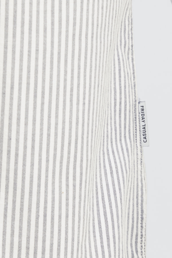 Casual Friday 20506333 Lille Oxford Stripe Shirt 8892 After Midnight Blue