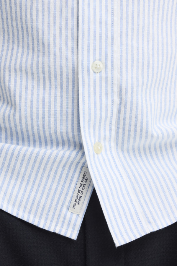 Casual Friday 20506333 Lille Oxford Stripe Shirt 8893 Ashley Blue