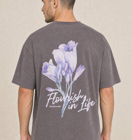 Kultivate Luxury Life Tee Dark Gull Grey