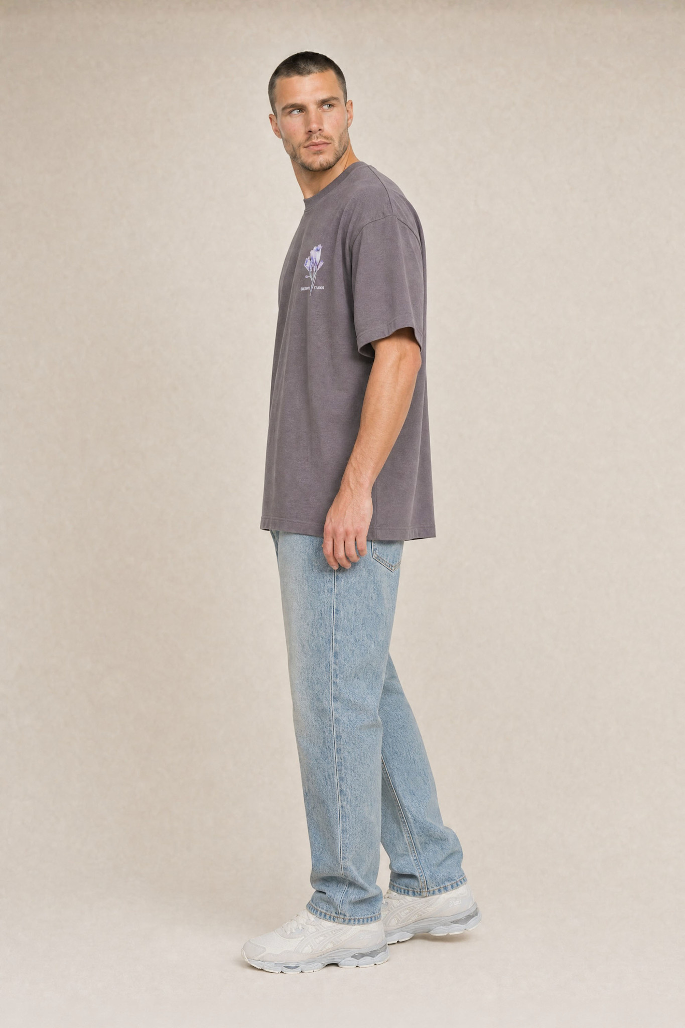 Kultivate Luxury Life Tee Dark Gull Grey