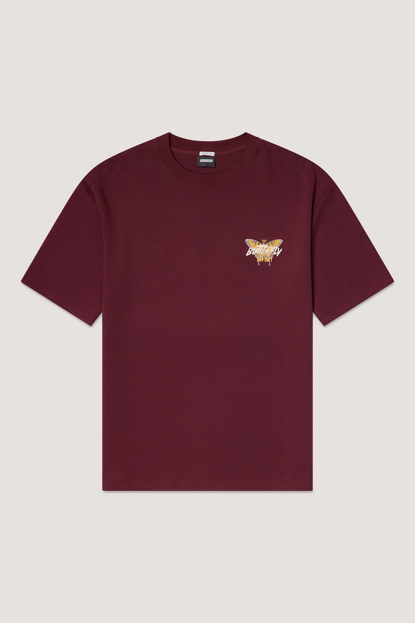 Kultivate Luxury Effect Tee Fig