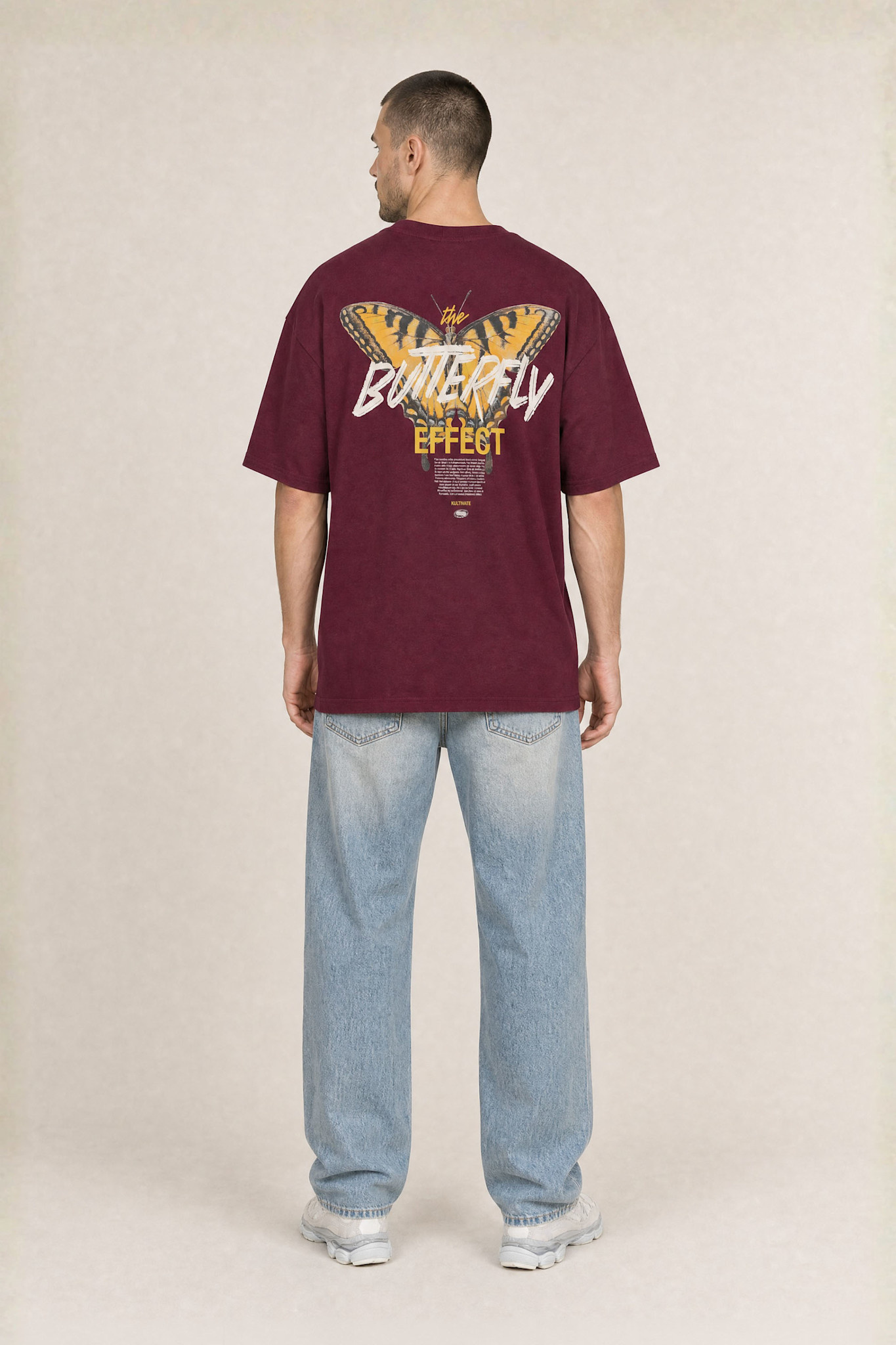 Kultivate Luxury Effect Tee Fig