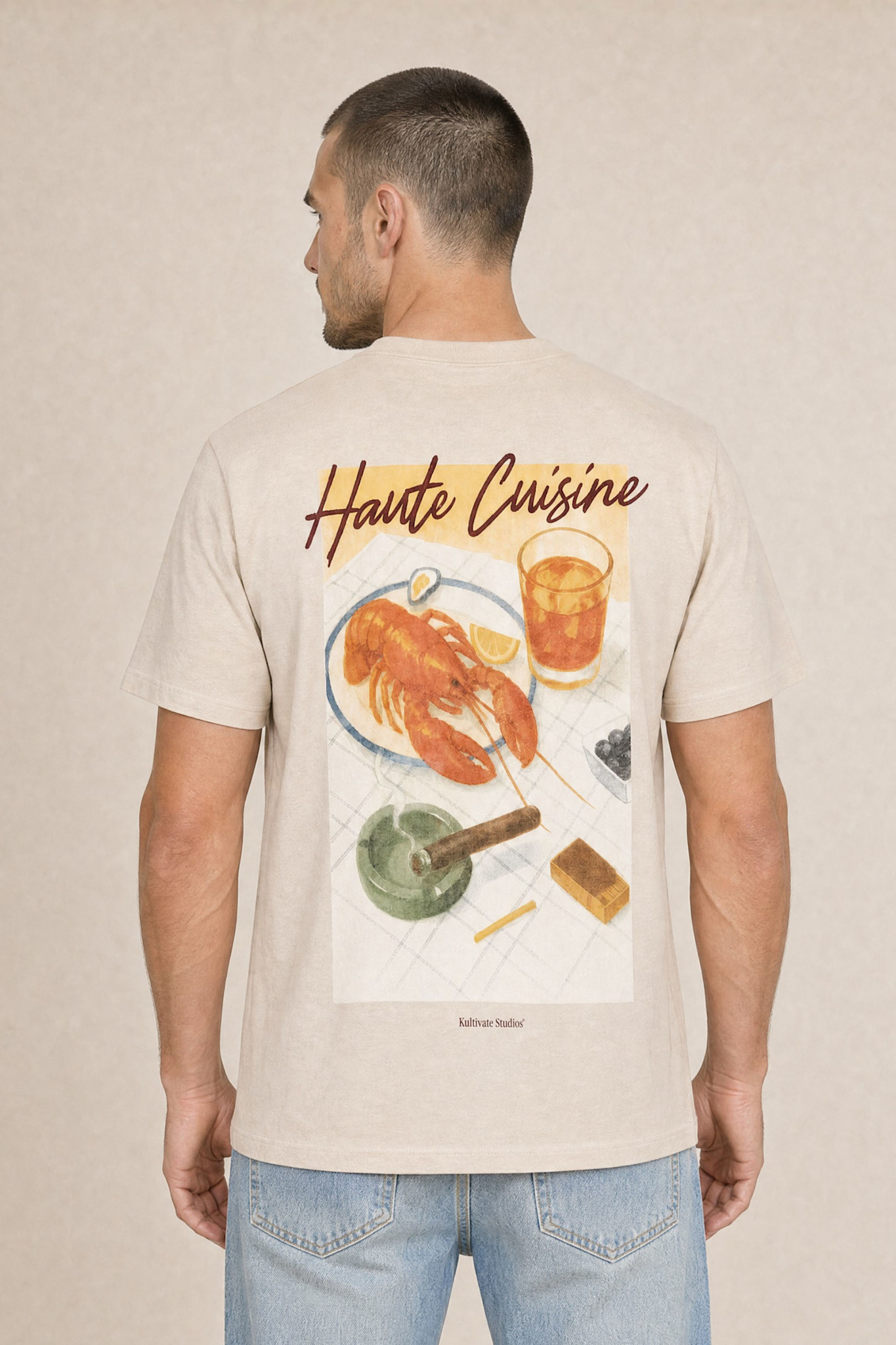 Kultivate Cuisine Tee Summer Sand