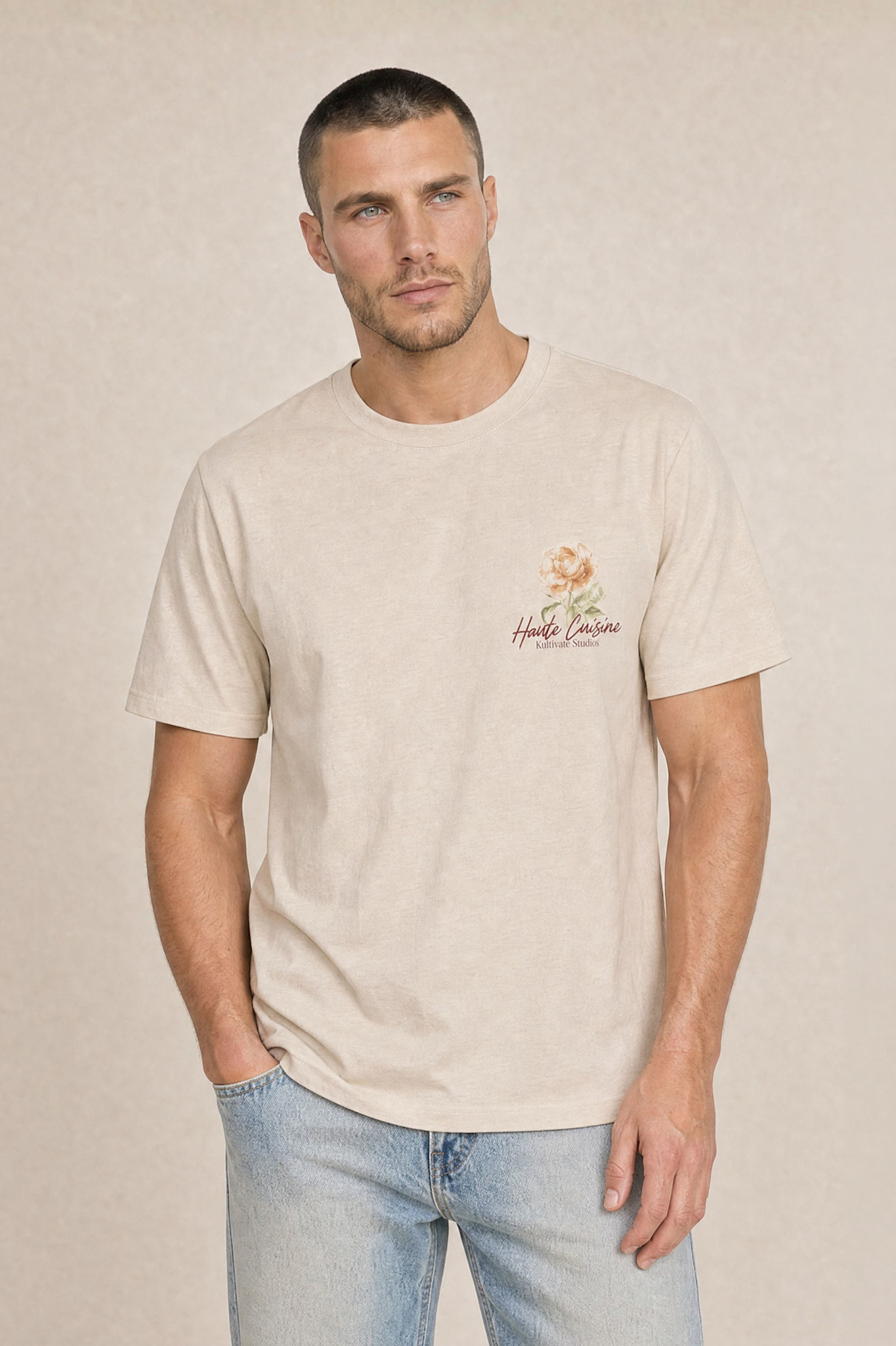 Kultivate Cuisine Tee Summer Sand