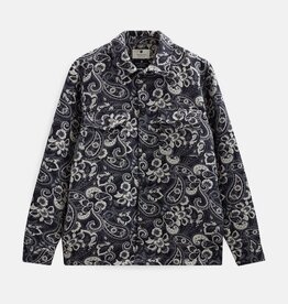 Anerkjendt 902491 Oscar Caster2 Jacquard Overshirt 3059 Sky Captain