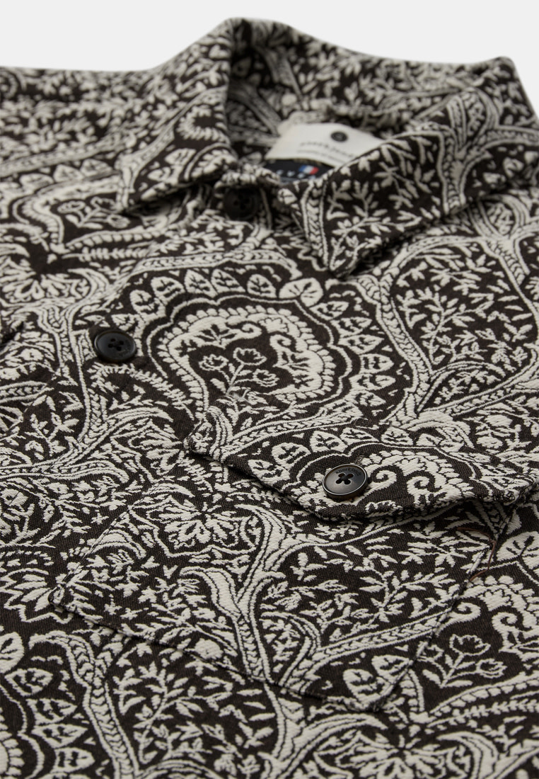 Anerkjendt 902488 Oscar Garden Jacquard Overshirt 5580 Delicioso