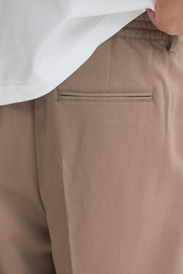 Casual Friday 20505220 Grant 0153 Garbadine Wide Pants 190809 Chocolate Chip