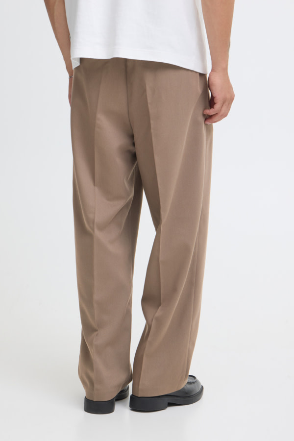 Casual Friday 20505220 Grant 0153 Garbadine Wide Pants 190809 Chocolate Chip