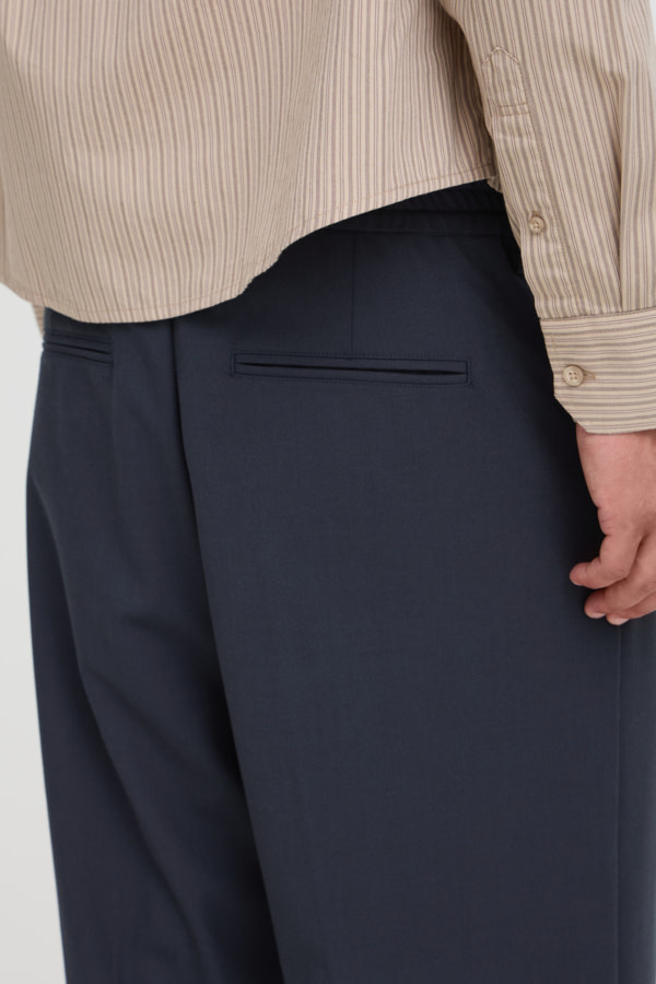Casual Friday 20505614 Grant Wide Stretch Pants 1941091 After Midnight Melange Blue