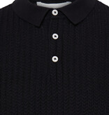 Casual Friday Casual Friday 20505091 Karl Structured Knit Polo 193911 Black