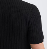 Casual Friday Casual Friday 20505091 Karl Structured Knit Polo 193911 Black