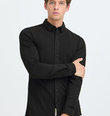 Casual Friday Casual Friday 20505281 Arthur L/S Jersey Piquet Shirt 193911 Black