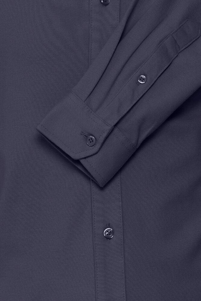 Casual Friday Casual Friday 20505281 Arthur L/S Jersey Piquet Shirt 194013 Dark Navy