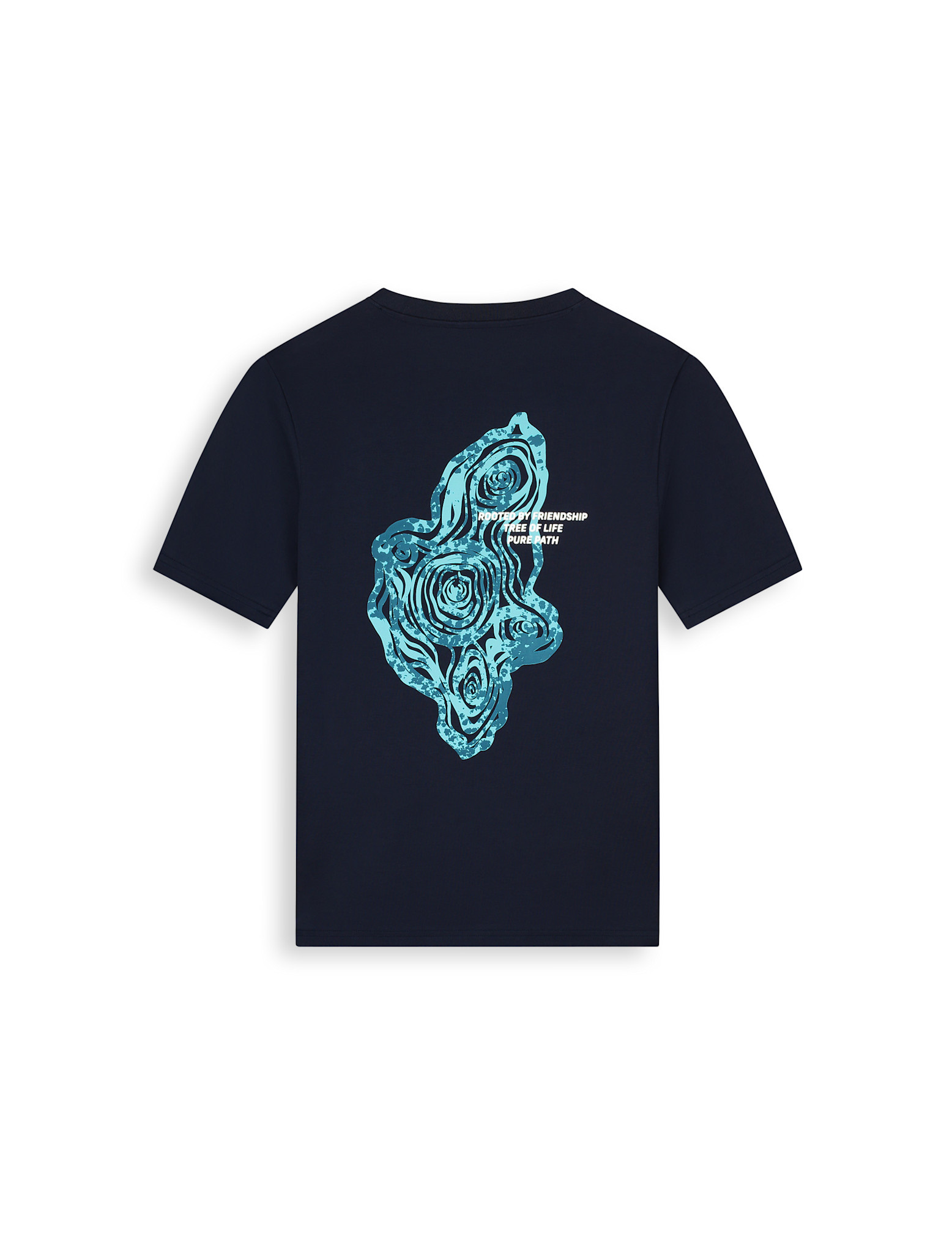 Pure Path Pure Path 26030101 Tree Trunk Tee Dark Navy