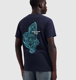 Pure Path Pure Path 26030101 Tree Trunk Tee Dark Navy
