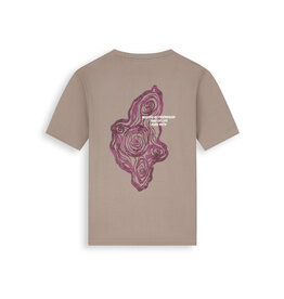 Pure Path 26030101 Tree Trunk Tee Taupe