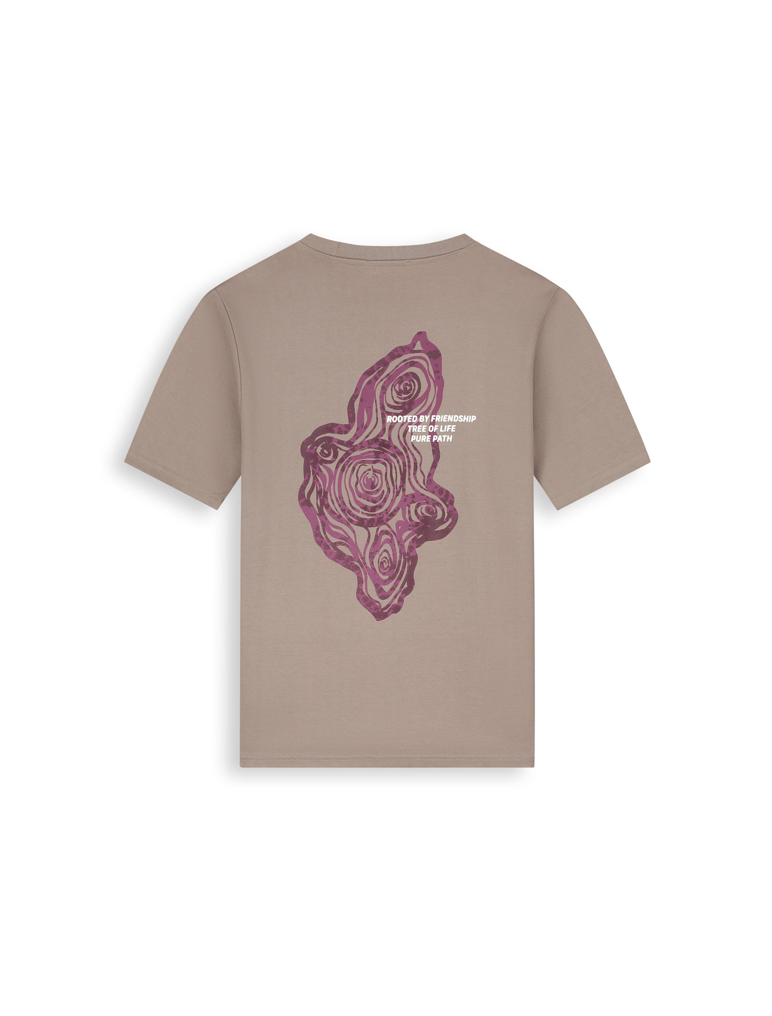 Pure Path Pure Path 26030101 Tree Trunk Tee Taupe
