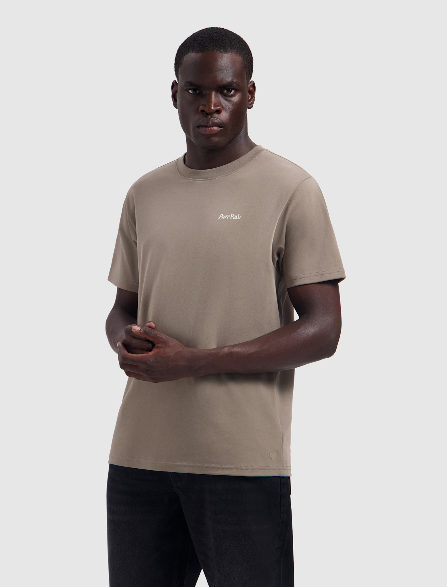 Pure Path Pure Path 26030101 Tree Trunk Tee Taupe