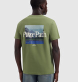 Pure Path Pure Path 26030104 Landscape View Tee Leaf Green