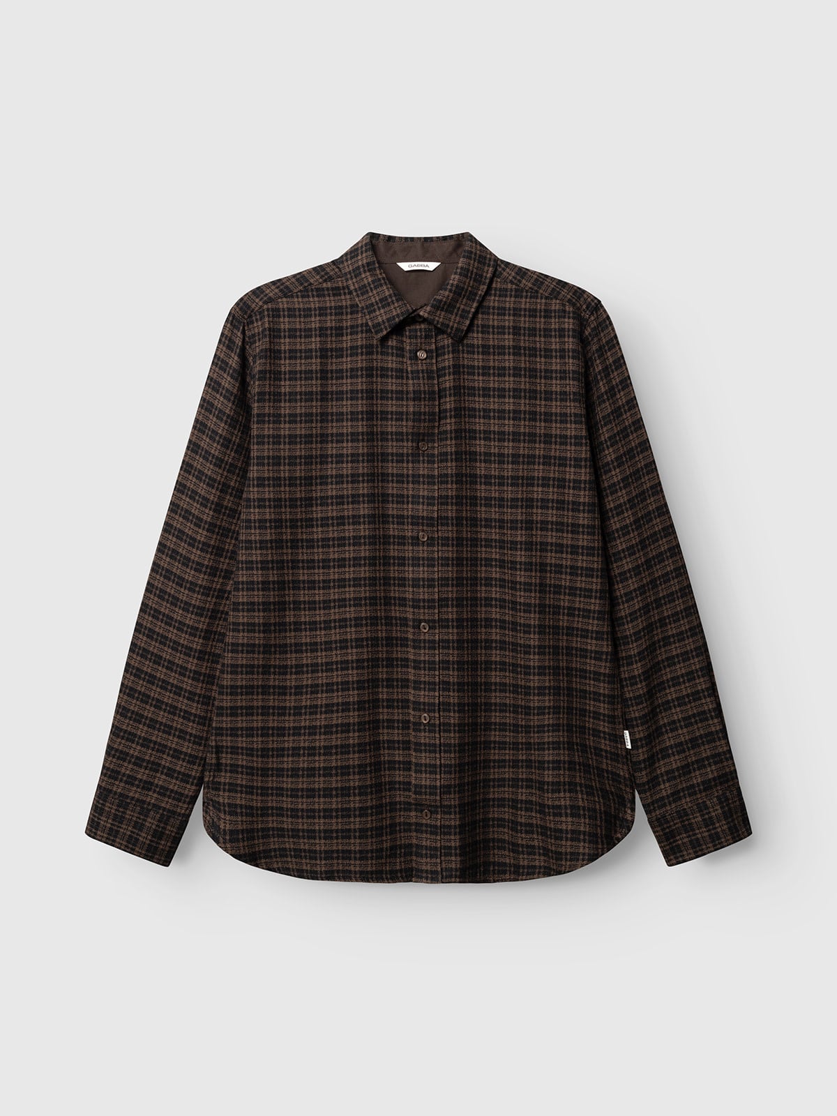 Gabba Sven Reg TX2 LS Shirt Brown Slate