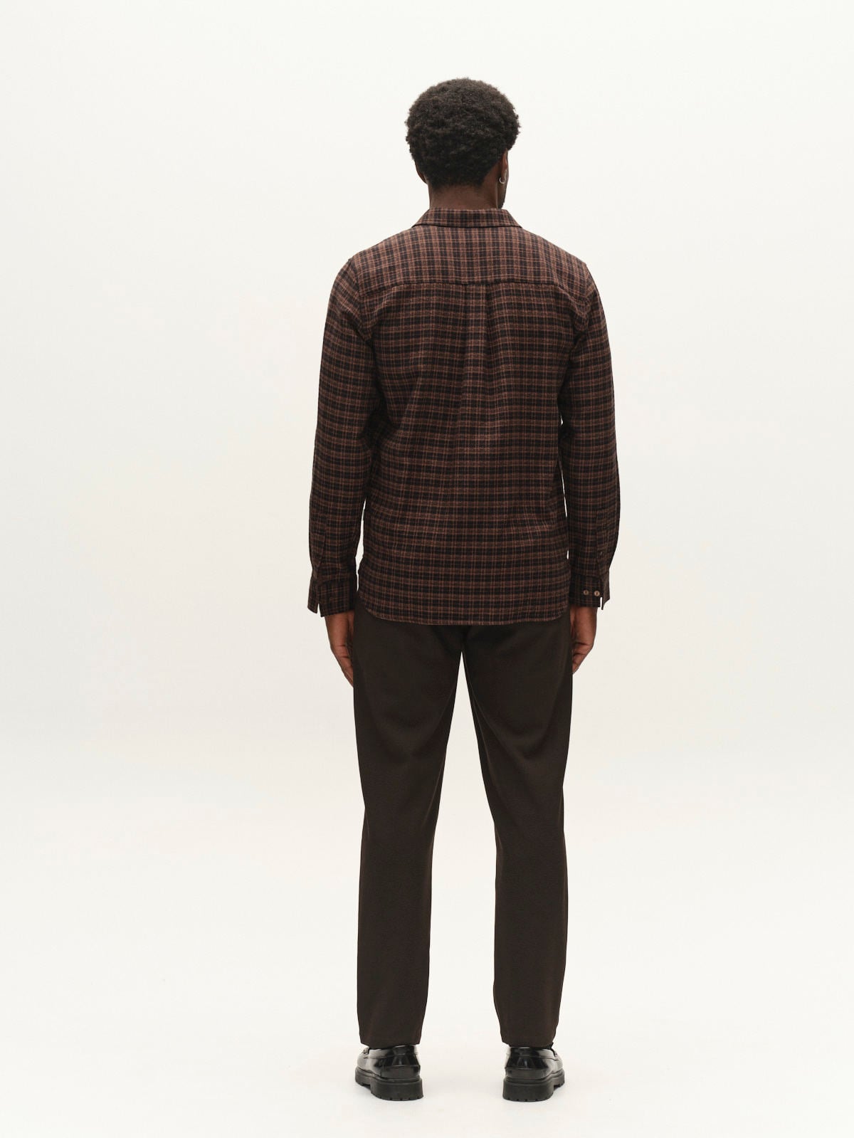 Gabba Sven Reg TX2 LS Shirt Brown Slate