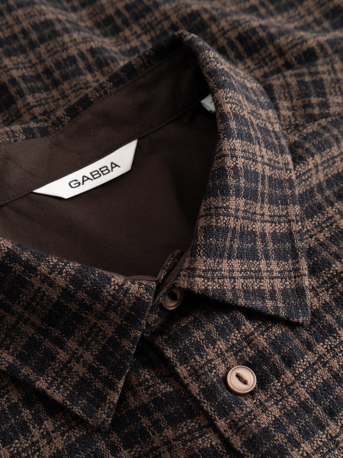Gabba Sven Reg TX2 LS Shirt Brown Slate