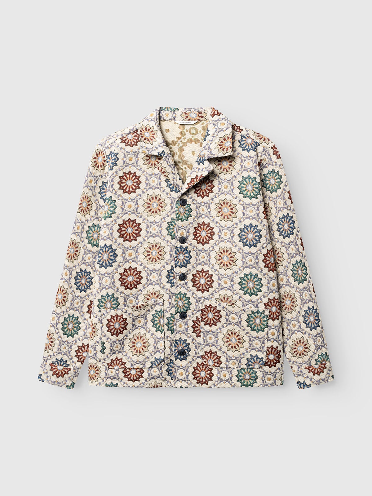 Gabba Simone Nava Overshirt AOP Birch
