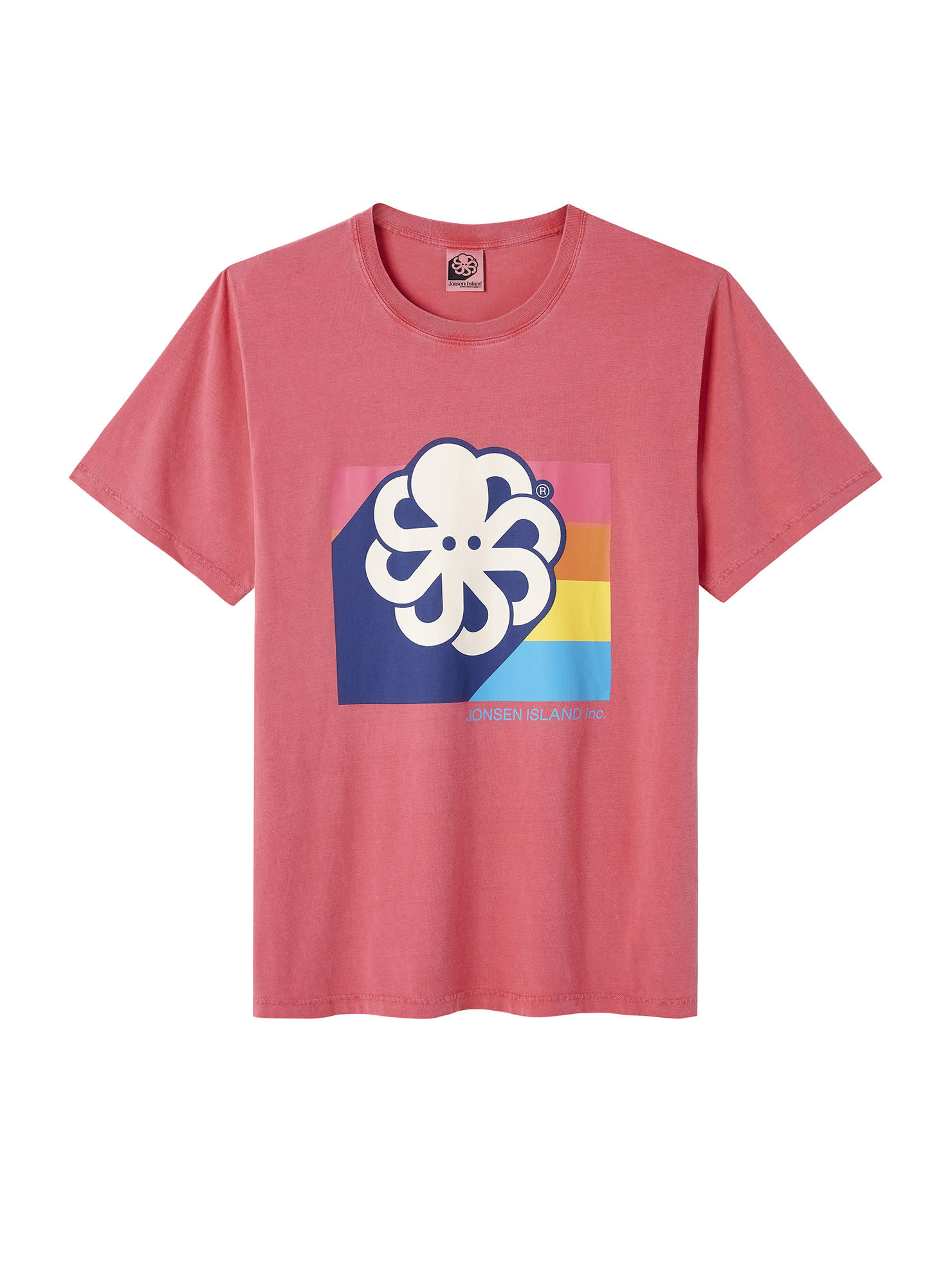 Jonsen Island Classic 3D Colors Tee Red