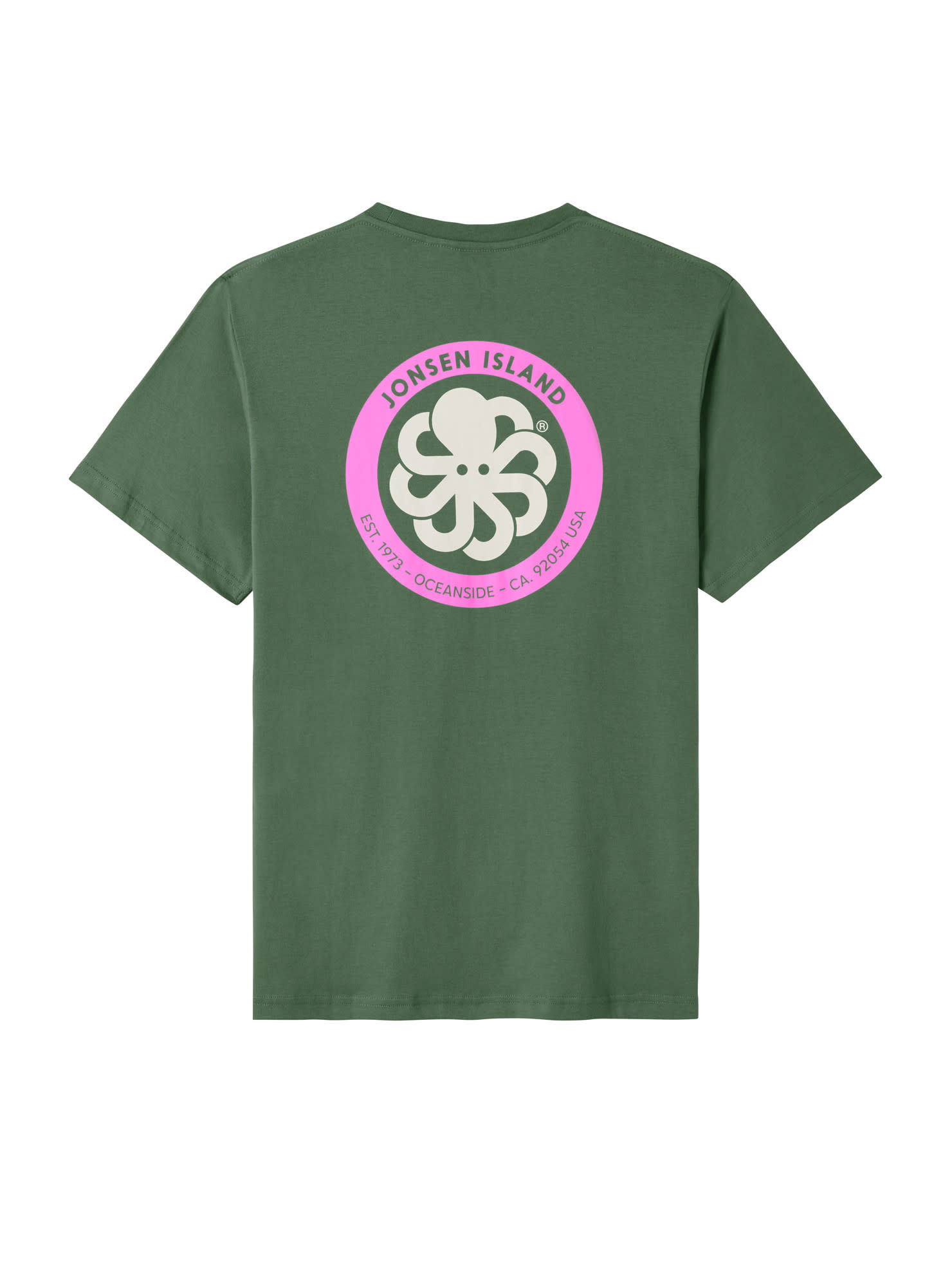 Jonsen Island Classic Authentic Diamond Tee Kaki