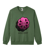 Jonsen Island Classic Gustavo Big 3D Lines Sweat Kaki