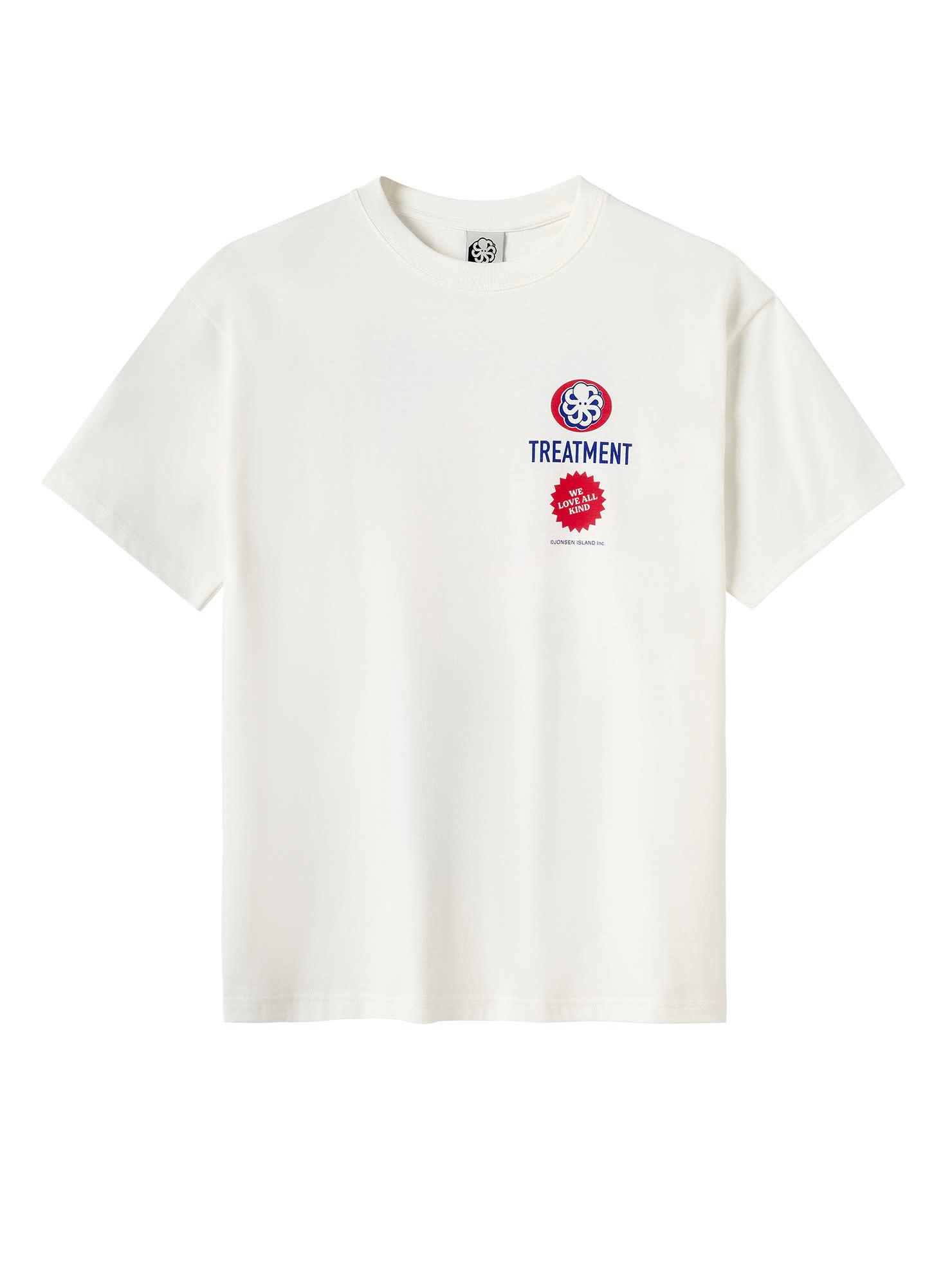 Jonsen Island Classic Maxi Colors Tee White