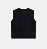 Resterods Kian Boiled Wool Vest 49-Navy