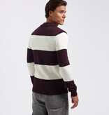 Saint Steve Harry Knit Merlot/White