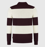Saint Steve Harry Knit Merlot/White