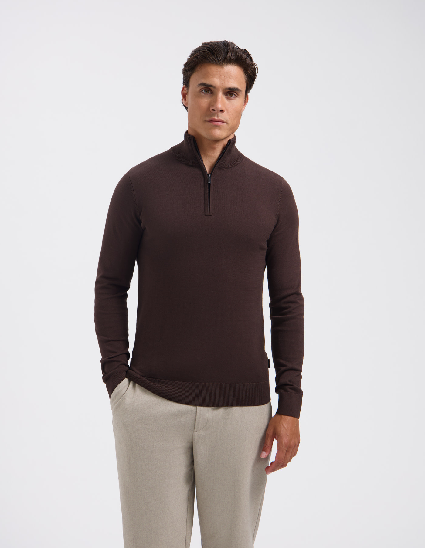Saint Steve Cas Knit Burned Coffee
