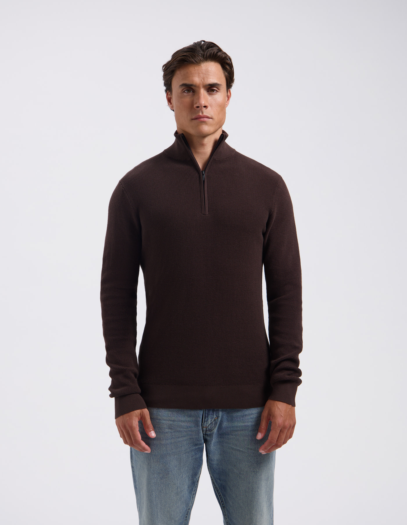 Saint Steve Dominic Knit Burned Coffee