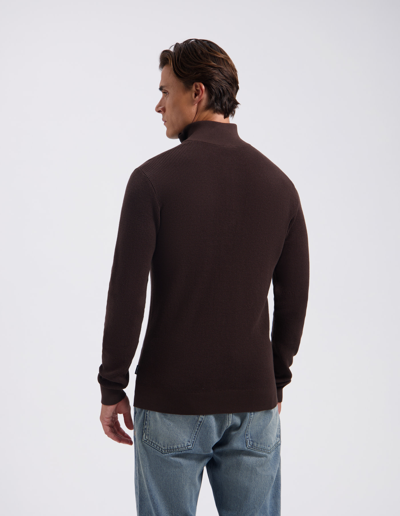 Saint Steve Dominic Knit Burned Coffee