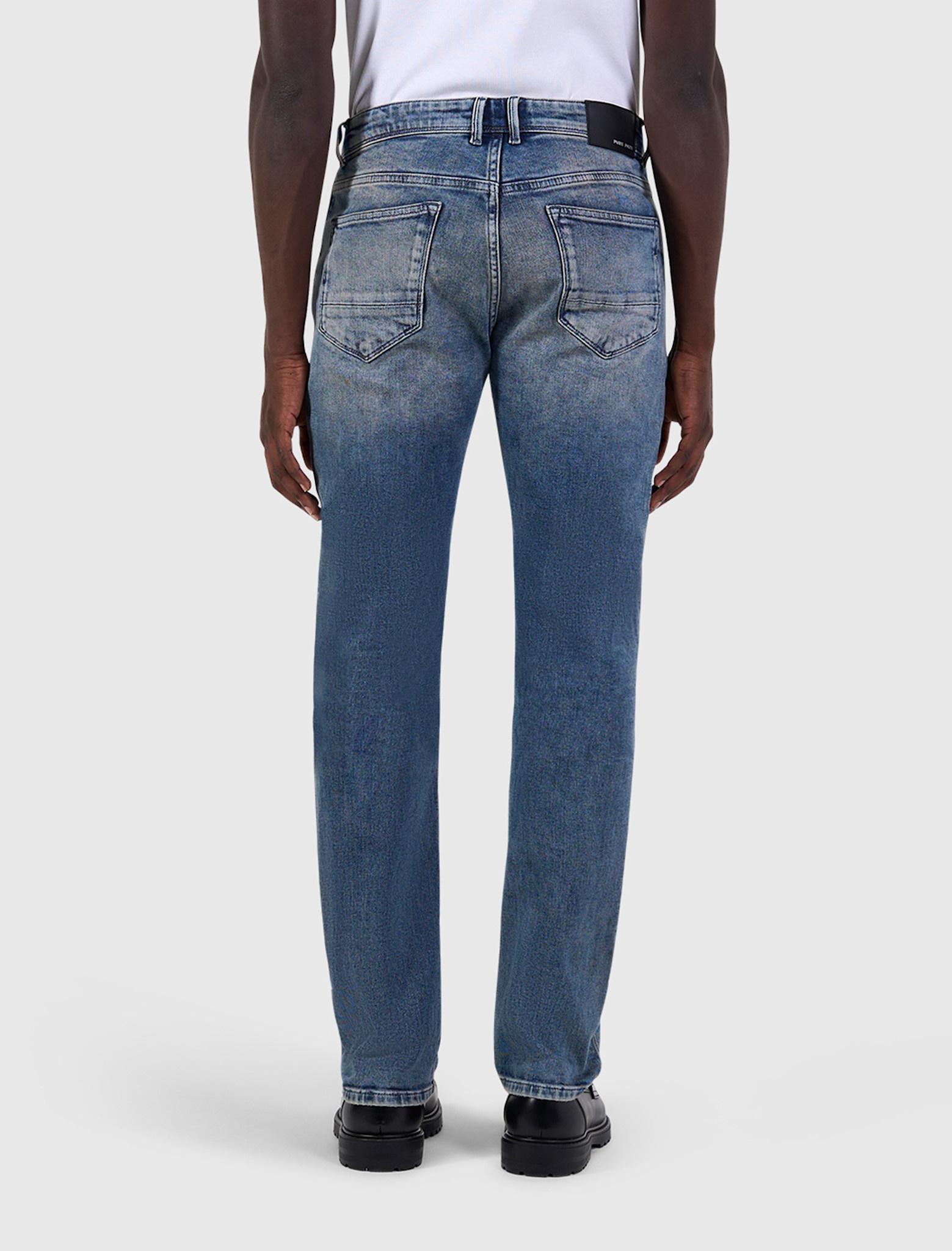 Pure Path The Ryan W1723 Jeans Denim Mid Blue